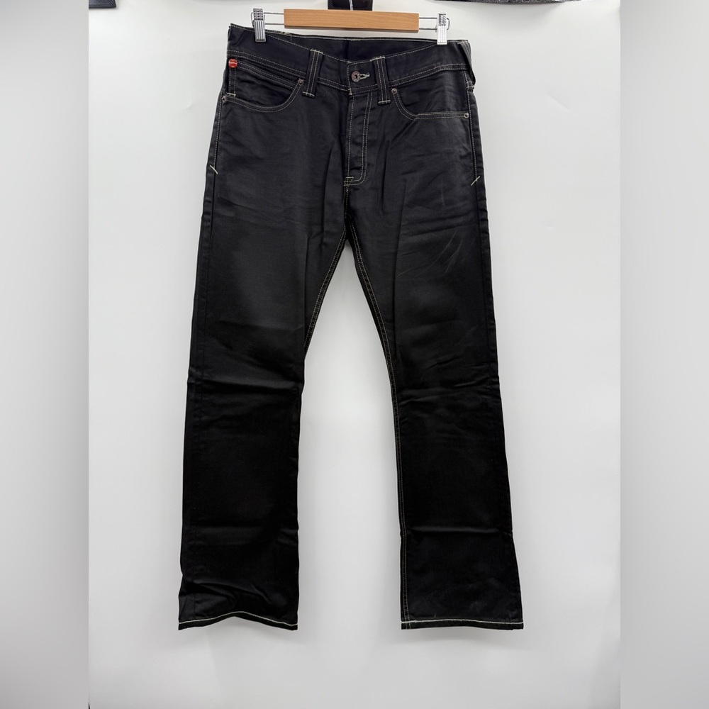 Evisu Puma Men's Dark Straight Jeans
